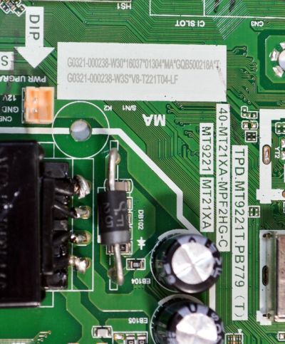 MAIN FUENTE COMBO ORIGINAL PARA TV TCL HD GOOGLE TV / NUMERO DE PARTE G0321-000238 / TPD.MT9221T.PB779 (T) / 40-MT21XA-MPF2HG-C / MT9221 / MT21XA / G0321-000238-W30 / G0321-000238-W3S / PANEL LVW320NDLL / DISPLAY PT320AT02-6 VER.1.0 / MODELO 32S21BG - Imagen 3