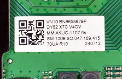 MAIN ORIGINAL PARA TV SAMSUNG 4K UHD HDR SMART TV / NUMERO DE PARTE BN96-58679P / BN41-03231A / BN41-03231 / KANT_SU2E_DU7000 / BN9658679P / PANEL CY-BD070HGDV1H / DISPLAY JE695R3HE1K / BN96-54406A / MODELO UN70DU6900DXZA / UN70DU6900DXZA UA01 - Imagen 4