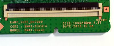 MAIN ORIGINAL PARA TV SAMSUNG 4K UHD HDR SMART TV / NUMERO DE PARTE BN96-58679P / BN41-03231A / BN41-03231 / KANT_SU2E_DU7000 / BN9658679P / PANEL CY-BD070HGDV1H / DISPLAY JE695R3HE1K / BN96-54406A / MODELO UN70DU6900DXZA / UN70DU6900DXZA UA01 - Imagen 3