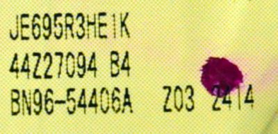 MAIN ORIGINAL PARA TV SAMSUNG 4K UHD HDR SMART TV / NUMERO DE PARTE BN96-58679P / BN41-03231A / BN41-03231 / KANT_SU2E_DU7000 / BN9658679P / PANEL CY-BD070HGDV1H / DISPLAY JE695R3HE1K / BN96-54406A / MODELO UN70DU6900DXZA / UN70DU6900DXZA UA01 - Imagen 2