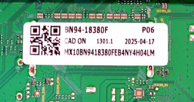 MAIN ORIGINAL PARA TV SAMSUNG 4K UHD HDR SMART TV / NUMERO DE PARTE BN94-18380F / BN41-03176A / BN41-03176 / G058C-G82A / BN9418380F / PANEL CY-SC085FGCV2H / DISPLAY PT850GT02-5 VER.1.0 / MODELO UN85DU8000CXZA / UN85DU8000CXZA XB01 - Imagen 2