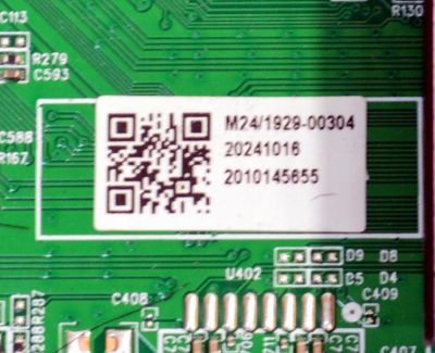 MAIN ORIGINAL PARA TV ROKU SELECT SERIES / NUMERO DE PARTE 515C90102M24 / MT90102-ZC01-01 / M24/1929-00304 / 2010145655 / DISPLAY ST7461D03-2 VER.2.3 / MODELO 75R6AX - Imagen 3