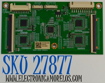 LED DRIVER ORIGINAL PARA TV ROKU SELECT SERIES / NUMERO DE PARTE 514Q50A0M16 / TV50A0-ZC02-01 (D) / M16/1925-00080 / 2010145655 / DISPLAY ST7461D03-2 VER.2.3 / MODELO 75R6AX