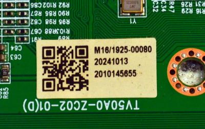 LED DRIVER ORIGINAL PARA TV ROKU SELECT SERIES / NUMERO DE PARTE 514Q50A0M16 / TV50A0-ZC02-01 (D) / M16/1925-00080 / 2010145655 / DISPLAY ST7461D03-2 VER.2.3 / MODELO 75R6AX - Imagen 3