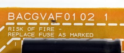 FUENTE DE PODER ORIGINAL PARA TV PHILIPS / NUMERO DE PARTE AD1V0MPWT / BACGV4F0102 1 / P000034188 / PANEL BOEI430WQ1 / DISPLAY HV430QUB-F70 / MODELO 43PFL5766/F7 - Imagen 2