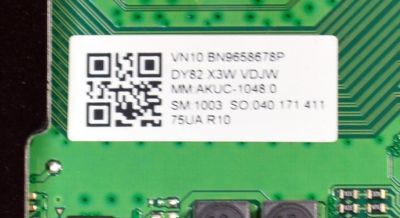 MAIN ORIGINAL PARA TV SAMSUNG 4K UHD HDR / NUMERO DE PARTE BN96-58678P / BN41-03231A / BN41-03231 / KAN_SU2E_DU7000 / BN9658678P / PANEL CY-BD075HGSV1H / DISPLAY JR745R3HC5K / BN96-58357A / MODELO UN75DU6900FXZA / UN75DU6900FXZA UA01 - Imagen 2
