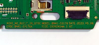 MAIN ORIGINAL PARA TV SAMSUNG 4K UHD HDR SMART TV / NUMERO DE PARTE BN94-18371X / BN41-03176A / BN41-03176 / BN9418371X / PANEL CY-QD075FGHV1H / DISPLAY ST7461D04-8 V2.1 / BN96-54532B / MODELO QN75Q72DDFXZA / QN75Q72DDFXZA CA01 - Imagen 3