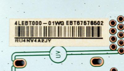 MAIN ORIGINAL PARA TV LG 4K UHD HDR SMART TV / NUMERO DE PARTE EBT67578502 / EAX70043606 / EAX70043606(1.3) / 67578502 / PANEL NC750TQG-ABKHG / DISPLAY HV750QUB-F9E / MODELO 75UR8000AUA / 75UR8000AUA.BUSFLKR - Imagen 4