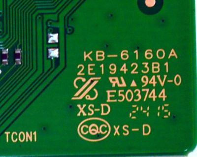 T-CON ORIGINAL PARA TV ONN / NUMERO DE PARTE 513C5570M11 / TV5570-ZC26-01 (B) / M11/9520-03771 / 2010136052 / KB-6160A / DISPLAY HV750QUB-F91 REV.2.0 / MODELO 100044717 75" - Imagen 2