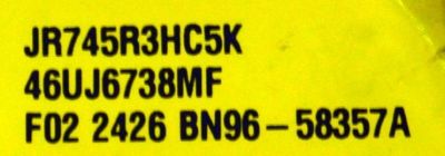 MAIN ORIGINAL PARA TV VIZIO 4K UHD HDR SMARTCAST / NUMERO DE PARTE 515C55860M25 / MT55860-ZC01-01 / M25/7700-00665 / 2010147473 / DISPLAY JR745R3HC5K / BN96-58357A / MODELO V4K75M-0810 / V4K75M-0810 LMC1W6GA - Imagen 2