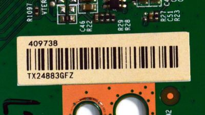 T-CON ORIGINAL PARA TV HISENSE / NUMERO DE PARTE 409738 / RSAG7.820.10545/ROH / TX24883GFZ / PANEL HD425Y1U71-T0L2\ROH / DISPLAY HV430QUB-F70 / MODELO 43R6E4 - Imagen 2