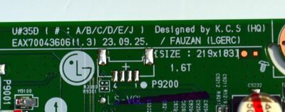 MAIN ORIGINAL PARA TV LG 4K UHD HDR SMART TV / NUMERO DE PARTE EBT67799302 / EAX70043606 / EAX70043606(1.3) / 67799302 / PANEL NC750TQG-ABKHG / DISPLAY HV750QUB-F9E / MODELO 75UT8000AUA / 75UT8000AUA.BUSFLKR - Imagen 4