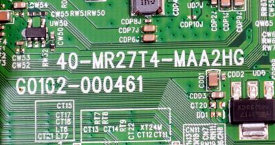 MAIN ORIGINAL PARA TV TCL 4K UHD HDR ROKU TV / NUMERO DE PARTE G0301-000577 / G0102-000461 / 40-MR27T4-MAA2HG / MR27T1 / G0301-000577-Z00 / G0301-000577-Z0S / V8-MR27K01-LF / PANEL LVU650NDAL / DISPLAY JR645R3HA3L / MODELO 65S451 - Imagen 2