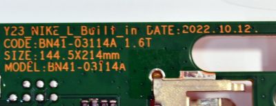 MAIN ORIGINAL PARA TV SAMSUNG / NUMERO DE PARTE BN94-18342K / BN41-03114A / BN41-03114 / BN41-03114A-000 / EAPJ2431 / BN9418342K / BN97-21174C / PANEL CY-QD075HGHV1H / DISPLAY ST7461D03-1 V2.1 / BN96-54531A / MODELO QN75Q60DDFXZA / QN75Q60DDFXZA CA02 - Imagen 3