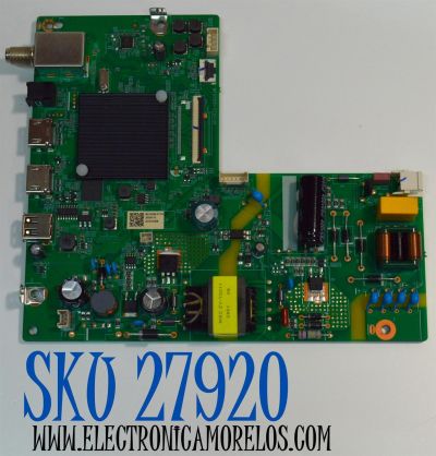 MAIN FUENTE COMBO ORIGINAL PARA TV VIZIO / NUMERO DE PARTE 515C55831M21 / MT55831-ZC01-01 / M21/8390-01154 / 2010152308 / DISPLAY PT236AT05-1 VER.1.0 / MODELO VHD24M-0810 / VHD24M-0810 LMC1U2MB