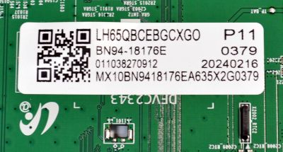 MAIN ORIGINAL PARA TV SAMSUNG / NUMERO DE PARTE BN94-18176E / BN41-03158A / BN41-03158 / BN9418176E / BN97-20769A / PANEL CY-NC065HGHVXH / DISPLAY ST6451D06-1 V2.1 / BN96-54527A / MODELO LH65QBCEBGCXGO - Imagen 5