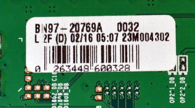 MAIN ORIGINAL PARA TV SAMSUNG / NUMERO DE PARTE BN94-18176E / BN41-03158A / BN41-03158 / BN9418176E / BN97-20769A / PANEL CY-NC065HGHVXH / DISPLAY ST6451D06-1 V2.1 / BN96-54527A / MODELO LH65QBCEBGCXGO - Imagen 3