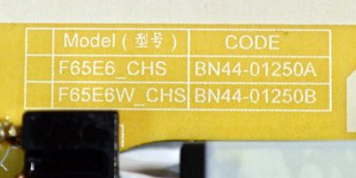 FUENTE DE PODER ORIGINAL PARA TV SAMSUNG / NUMERO DE PARTE BN44-01250A / F65E6_CHS / BN4401250A / PANEL CY-NC065HGHVXH / DISPLAY ST6451D06-1 V2.1 / BN96-54527A / MODELO LH65QBCEBGCXGO - Imagen 3