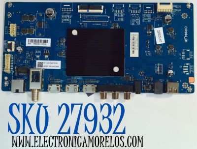 MAIN ORIGINAL PARA TV ONN ROKU 4K UHD HDR / NUMERO DE PARTE 9011-240028-WD20109K / CVR964_QH / 7TR964QH11000.0A0 / Q24030-KT / JRX09011RA0 / PANEL K500WDGF / DISPLAY CV500U5-T01 REV:01 / MODELO 100012585 50"