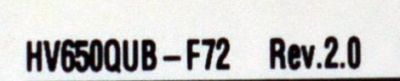 MAIN ORIGINAL PARA TV HISENSE 4K UHD HDR ROKU TV / NUMERO DE PARTE 342319 / RSAG7.820.11722/ROH / 65A51HUR / N240451 / PANEL HD650H1U73-T0LB6 / DISPLAY HV650QUB-F72 REV.2.0 / MODELO 65R6E4 - Imagen 2