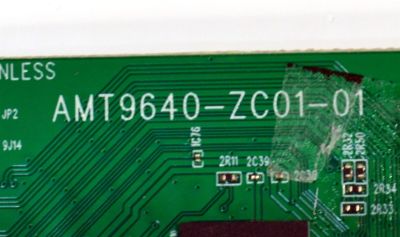 MAIN ORIGINAL PARA TV ONN ROKU 4K UHD HDR / NUMERO DE PARTE 515CT9640M10 / AMT9640-ZC01-01 / M10/1717-00637 / 2130006566 / M24124-MT / PANEL JR425R3HC0K / DISPLAY JR425R3HC0K / BN96-57614A / MODELO 100012584 43" - Imagen 3