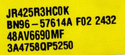 MAIN ORIGINAL PARA TV ONN ROKU 4K UHD HDR / NUMERO DE PARTE 515CT9640M10 / AMT9640-ZC01-01 / M10/1717-00637 / 2130006566 / M24124-MT / PANEL JR425R3HC0K / DISPLAY JR425R3HC0K / BN96-57614A / MODELO 100012584 43" - Imagen 4