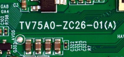 T-CON ORIGINAL PARA TV ONN / NUMERO DE PARTE 513C75A0M05 / TV75A0-ZC26-01(A) / 303C75A0231 / M05/6757-00705 / 2130006313 / PANEL JR745R3HA2Y / JR745R3HA2Y / MODELO 100044717 75" - Imagen 3