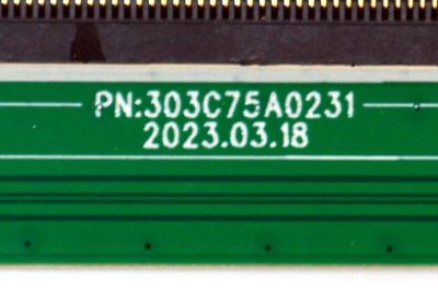 T-CON ORIGINAL PARA TV ONN / NUMERO DE PARTE 513C75A0M05 / TV75A0-ZC26-01(A) / 303C75A0231 / M05/6757-00705 / 2130006313 / PANEL JR745R3HA2Y / JR745R3HA2Y / MODELO 100044717 75" - Imagen 4