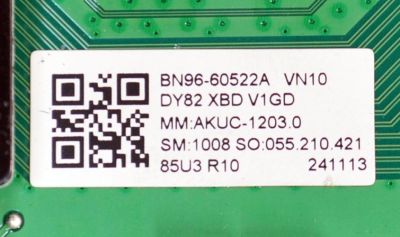 MAIN ORIGINAL PARA TV SAMSUNG 4K UHD HDR SMART TV / NUMERO DE PARTE BN96-60522A / BN41-03231A / BN41-03231 / BN9660522A / PANEL CY-BD085HGNV2H / DISPLAY V850DJ2-Q01 / BN96-58301A / MODELO UN85DU7200DXZA / UN85DU7200DXZA DB03 - Imagen 2