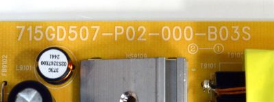 FUENTE DE PODER ORIGINAL PARA TV VIZIO / NUMERO DE PARTE ADTVO1810AOICU / 715GD507-P02-000-B03S / (U)ADTVO1810AOICU / 1810AOICU / PANEL TPT430WR-QVN03.U / DISPLAY T430QVN03.T / MODELO VQD43M-0801 / VQD43M-0801 LTPWV5JB - Imagen 2