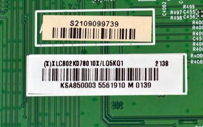 MAIN ORIGINAL PARA TV VIZIO 4K UHD HDR SMARCAST / NUMERO DE PARTE XLCB02K078 / 715GA755-M01-B00-005Y / (X)XLCB02K078010X / PANEL T850QVF06.0 / DISPLAY T850QVN03.1 / MODELO P85QX-H1 / P85QX-J01 - Imagen 3