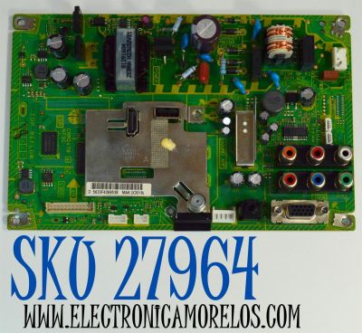 MAIN FUENTE COMBO ORIGINAL PARA TV SANSUI / NUMERO DE PARTE CAF1I36031 / CMM247B / NTSC / CAF1I36031(3RC-30W) / PANEL V236BJ1-P01 / DISPLAY V236BJ1-P02 REV.C1 / MODELO SLED2400 - Imagen 1