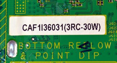 MAIN FUENTE COMBO ORIGINAL PARA TV SANSUI / NUMERO DE PARTE CAF1I36031 / CMM247B / NTSC / CAF1I36031(3RC-30W) / PANEL V236BJ1-P01 / DISPLAY V236BJ1-P02 REV.C1 / MODELO SLED2400 - Imagen 3