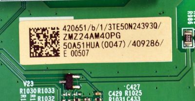 MAIN FUENTE COMBO ORIGINAL PARA TV HISENSE 4K UHD HDR GOOGLE TV / NUMERO DE PARTE 420651 / RSAAG7.820.13684/ROH / 50A51HUA / 409286 / PANEL HD500H1U91-T0LHK2\ROH / DISPLAY CV500U2-L01 REV:02 / MODELO 50A7N - Imagen 3