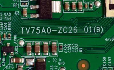 T-CON ORIGINAL PARA TV ONN / NUMERO DE PARTE 513C75A0M52 / TV75A0-ZC26-01(B) / M52/7876-04275 / 2010145279 / MODELO 100044717 75" - Imagen 2