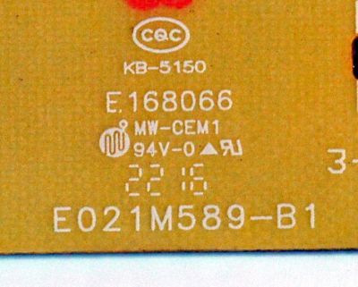 FUENTE DE PODER ORIGINAL PARA TV ONN / NUMERO DE PARTE 514C4301M02A / TV4301-ZC02-01 / E021M589-B1 / M02A/1136-00692 / 2130003668 / DISPLAY HF500QUB-F20 / MODELO 100012585 50" - Imagen 3