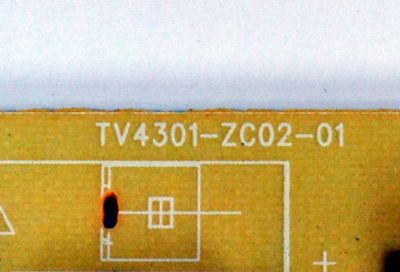 FUENTE DE PODER ORIGINAL PARA TV ONN / NUMERO DE PARTE 514C4301M02A / TV4301-ZC02-01 / E021M589-B1 / M02A/1136-00692 / 2130003668 / DISPLAY HF500QUB-F20 / MODELO 100012585 50" - Imagen 4