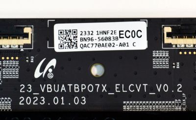T-CON ORIGINAL PARA TV SAMSUNG / NUMERO DE PARTE BN96-56083B / 23_VBUATBPO7X_ELCVT_V0.2 / QAC770AE02-A01 / BN9656083B / LJ94-50883F / LJ9450883F / MODELO QN77S89CBFXZA / QN77S89CBFXZA FG01 - Imagen 3