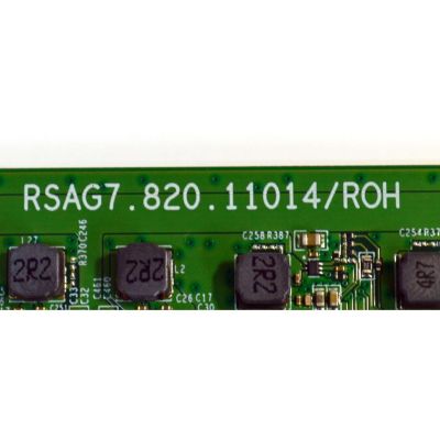 MAIN ORIGINAL PARA TV HISENSE 4K UHD HDR ROKU TV /NUMERO DE PARTE 288900 / RSAG7.820.11014/ROH / 288901 / 55A67FUR / PANEL JHD550X3U51-T0L8B2 / DISPLAY T550QVN10.0 / MODELO 55U6GR5 / NOTA IMPORTANTE: BALUM DAÑADO TUNER - Imagen 2