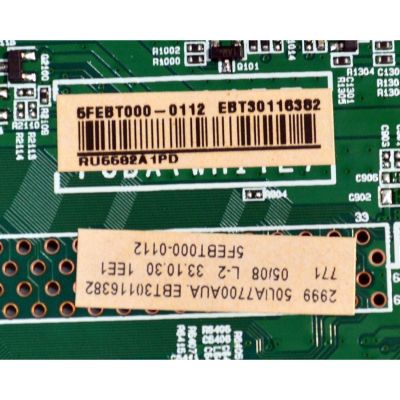 MAIN ORIGINAL PARA TV LG 4K UHD HDR SMART TV / NUMERO DE PARTE EBT30116382 / EAX70337404 / EAX70337404(1.1) / 30116382 / PANEL NC500DQG-VHPH1 / DISPLAY PT500GT04-9 VER.1.0 / MODELO 50UA7700AUA / 50UA7700AUA.BUSULKR - Imagen 2