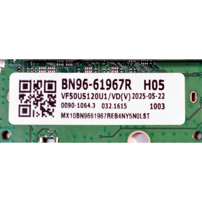 MAIN ORGINAL PARA TV SAMSUNG 4K UHD HDR / NUMERO DE PARTE BN96-61967R / BN41-03350A / BN41-03350 / KANT_SU2E_FU8 / BN9661967R / PANEL CY-BF050HGNV3H / DISPLAY V500DJ7-QE1 / BN96-59506A / MODELO UN50U8000FDXZA / UN50U8000FDXZA DB01 - Imagen 4