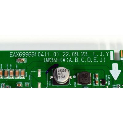 MAIN ORIGINAL PARA TV LG 4K UHD HDR SMART TV / NUMERO DE PARTE EBT67608502 / EAX69968104 / EAX69968104(1.0) / 67608502 / PANEL NC650EQG-VCMH1 / DISPLAY ST6451D06-2 VER.2.1 / MODELO 65UA7500ZUA / 65UA7500ZUA.BUSFLKR - Imagen 3