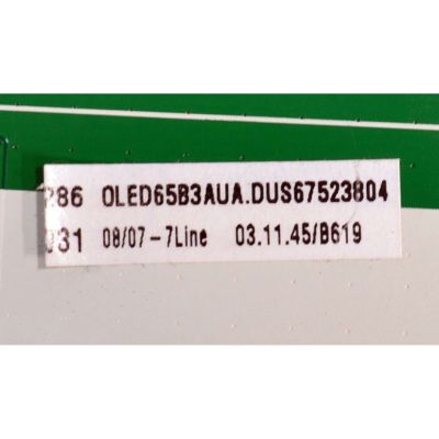 MAIN ORIGINAL PARA TV LG 4K UHD HDR SMART TV / NUMERO DE PARTE EBT67523804 / EAX70004004 / EAX70004004(1.0) / 67523804 / PANEL AC650AQL / MODELO OLED65B3AUA / OLED65B3AUA.DUSQLJR - Imagen 3