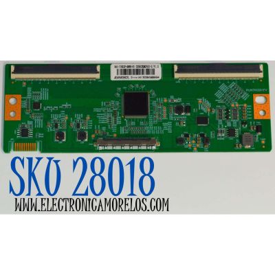 T-CON ORIGINAL PARA TV PROSCAN / NUMERO DE PARTE R41-T70ESP-0090-01 / RUNTK0291FV / JE695R3HC2L / SU96KM-GPA3-G V1.0 / 202304260004544 / PANEL D70-C20 / DISPLAY JE695R3HC2LZX / MODELO PWOSU7045