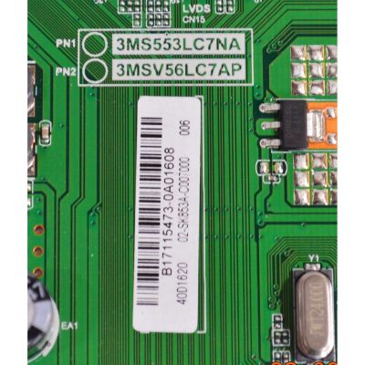 MAIN FUENTE ORIGINAL PARA TV HITACHI FHD / NUMERO DE PARTE 02-SK853A-C007000 / TP.MS3553.PB781 / 3MS553LC7NA / 3MSV56LC7AP / 40D1620 / B17115473 / PANEL LVF400SHDE E1 V2 / DISPLAY JE400D3HE1N / MODELO 40E31 - Imagen 5