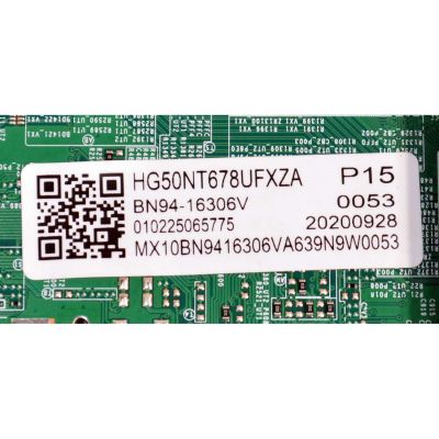 MAIN ORIGINAL PARA TV SAMSUNG 4K UHD HDR / NUMERO DE PARTE BN94-16306V / BN41-02816A / BN41-02816 / BN9416306V / BN97-17668M / PANEL CY-BT050HGPV7H / DISPLAY CC500PV6D VER.01 / BN96-50357A / MODELO HG50NT678UFXZA / HG50NT678UFXZA YA01 - Imagen 5