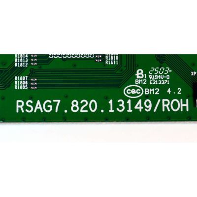 LED DRIVER ORIGINAL PARA TV HISENSE / NUMERO DE PARTE 357226 / RSAG7.820.13149/ROH / QDBFZ2526H45D / PANEL HD100H7U62-L8 / DISPLAY PTA00GT01-3 VER.1.0 / MODELO 100U70N - Imagen 3