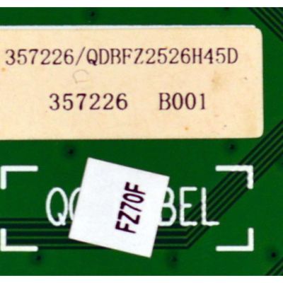 LED DRIVER ORIGINAL PARA TV HISENSE / NUMERO DE PARTE 357226 / RSAG7.820.13149/ROH / QDBFZ2526H45D / PANEL HD100H7U62-L8 / DISPLAY PTA00GT01-3 VER.1.0 / MODELO 100U70N - Imagen 2