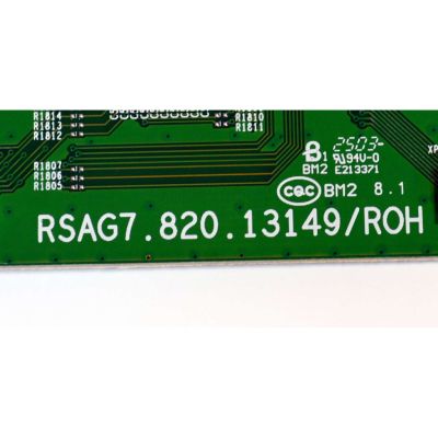 LED DRIVER ORIGINAL PARA TV HISENSE / NUMERO DE PARTE 357225 / RSAG7.820.13149/ROH / QDBFZ2526H1V5 / PANEL HD100H7U62-L8 / DISPLAY PTA00GT01-3 VER.1.0 / MODELO 100U70N - Imagen 3