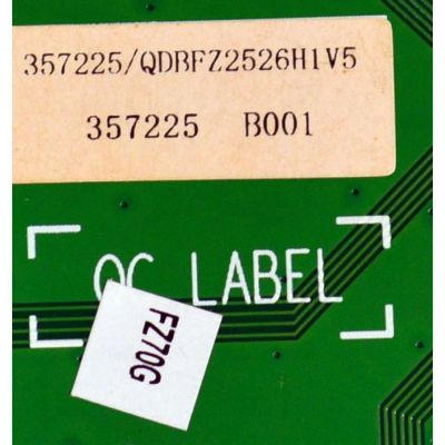 LED DRIVER ORIGINAL PARA TV HISENSE / NUMERO DE PARTE 357225 / RSAG7.820.13149/ROH / QDBFZ2526H1V5 / PANEL HD100H7U62-L8 / DISPLAY PTA00GT01-3 VER.1.0 / MODELO 100U70N - Imagen 2